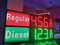 8.88 9/10 Green/Red Led Gas Station Price Signs For Petrol Stationwithdoubleside