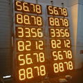LED gas price signs gas station led price display fuel price digital sign 4