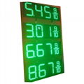 Petrol station led gas price sign 8888 digital signage totem display 3