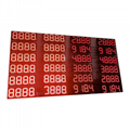 Outdoor 12inch 8888 Red White gas station 7segment controller digital numbersign 2