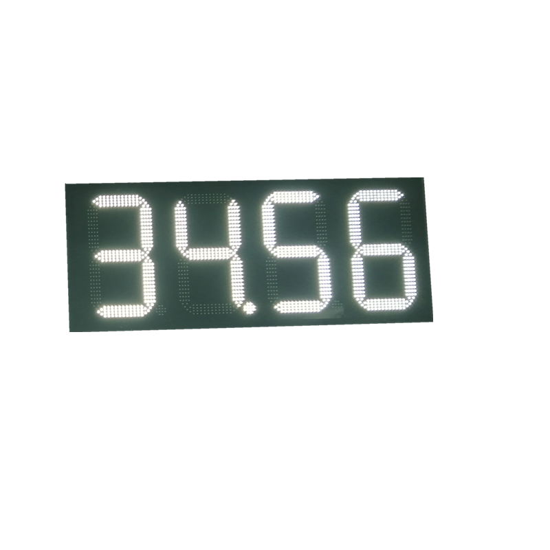 8inch waterproof gas price number sign board equipment led light for gas station