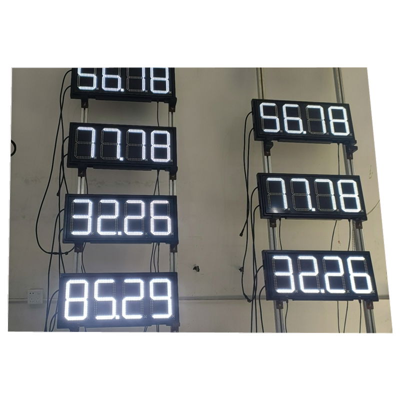 8inch waterproof gas price number sign board equipment led light for gas station 3