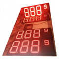 8.88 9/10 Green/Red Led Gas Station Price Signs For Petrol Station double side 5