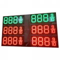 8.88 9/10 Green/Red Led Gas Station Price Signs For Petrol Station double side 1