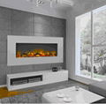  Wall-mounted electric fireplace 2