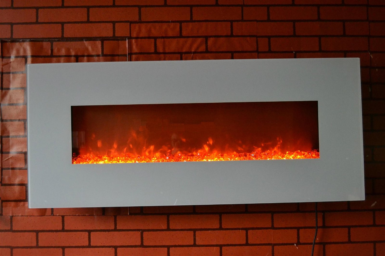  Wall-mounted electric fireplace 4