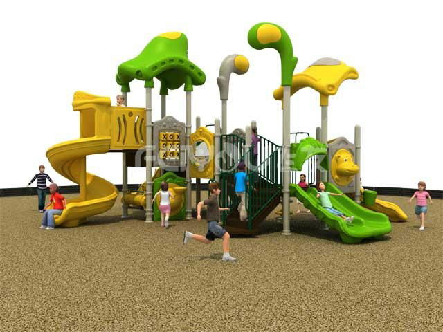 Kids playground plastic slidesFY 03701