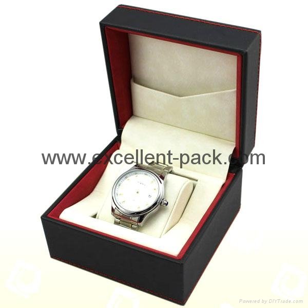 hot sale PU leatherette watch box China 4