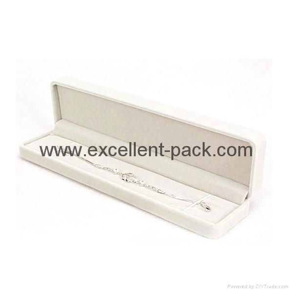 hot selling flocking jewelry box-Various Colors 2