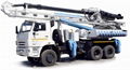 Truck Mounted Drilling Rig with