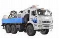 Drilling Rig for Geological Exploration mounted on Truck 