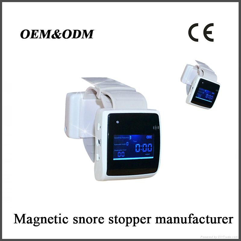 Practical health care gift electronic magnetic snore stopper 2