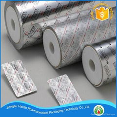 Roll type aluminum blister packaging