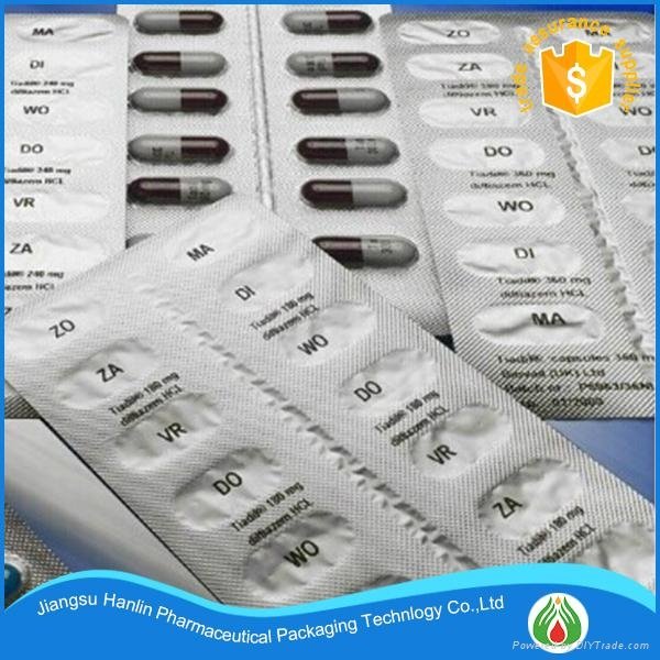 Roll type aluminum blister packaging foil of tablets and capsules  3