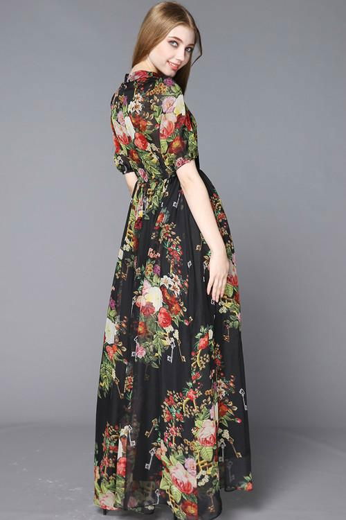 2015 New Fashion Women Maxi Elegant dress 2