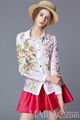 Floral Embroidered Fashion Blouse with Long Sleeve 2