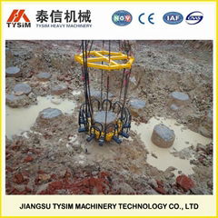 hydraulic pile breaker KR315A, round pile machine