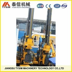 Super rotary drilling rig KR80A from TYSIM TOP pile machinery