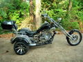 DOT & EEC APPROVED 250cc Trike Chopper Style 3 Wheels Road Warrior