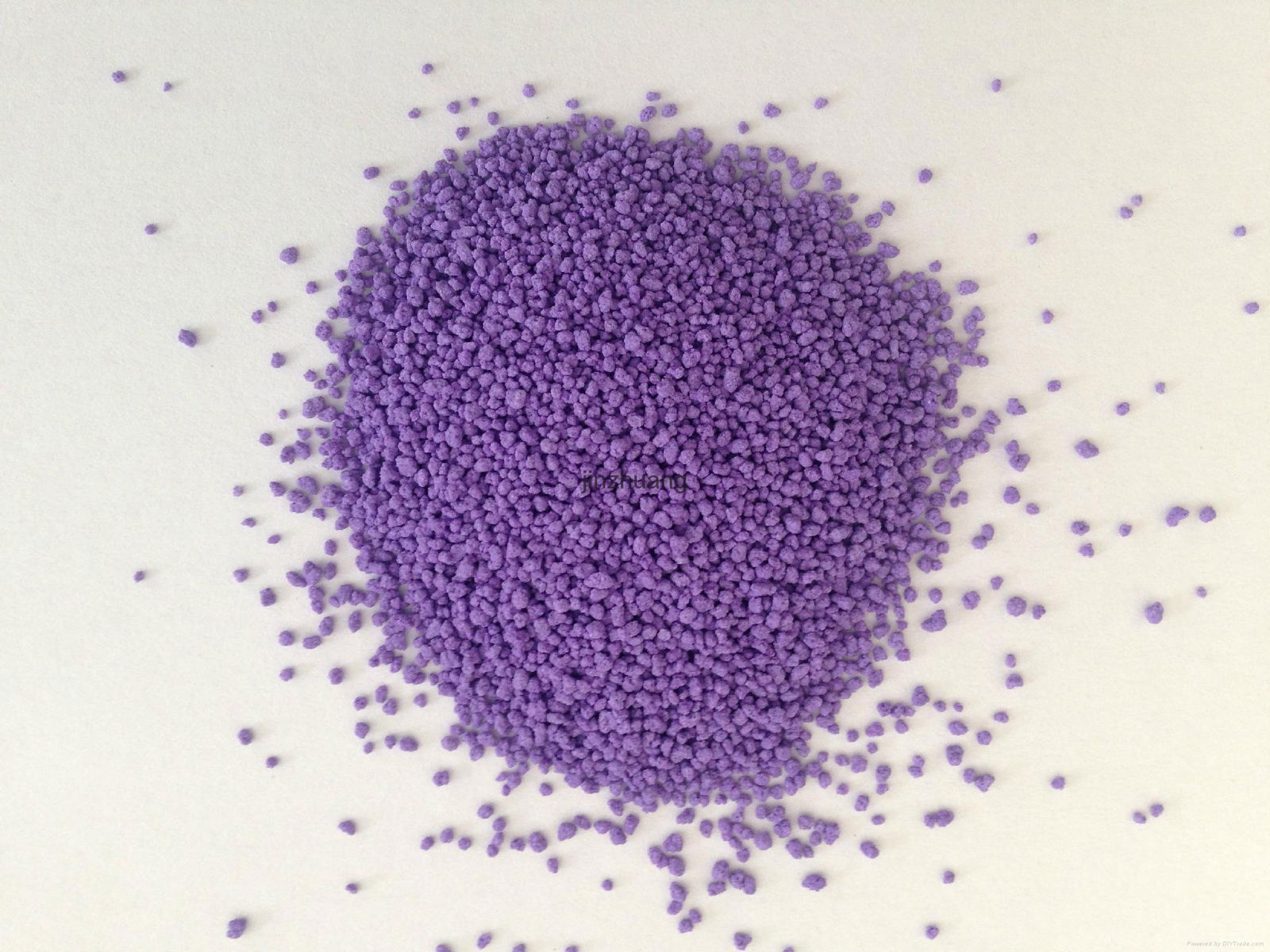 Colorful speckles for detergent powder 4