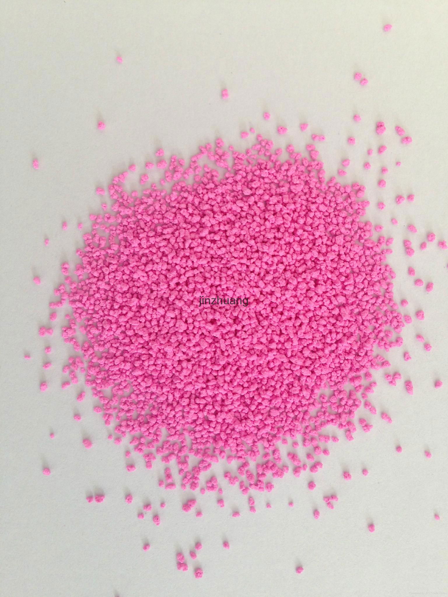 Colorful speckles for detergent powder 5