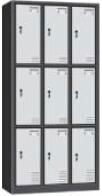 Hospital steel clothes cabinet lockers