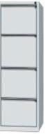 4 drawers Steel filling cabinet storages