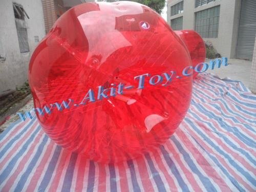 Hotsale red inflatable bumper ball bubble soccer game 4