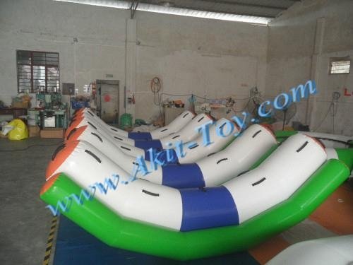Hotsale kids inflatable water seesaw for party