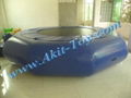 Water park equipment 15ft blue inflatable water trampoline 2