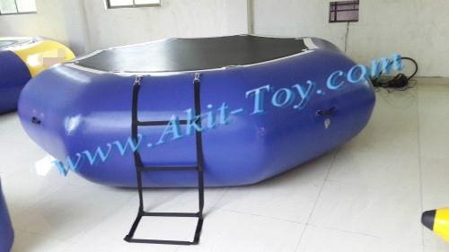 Cheap inflatable water trampoline for water playground
