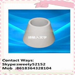 92 96 Alumina Cone-Shaped/Tapered Tube for Mining Industry