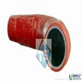 70 Degree 90 Degree Alumina Ceramic Elbow for  Mining Industry 1