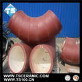 92 96 Alumina Ceramic Lined Composite Steel Pipe  2