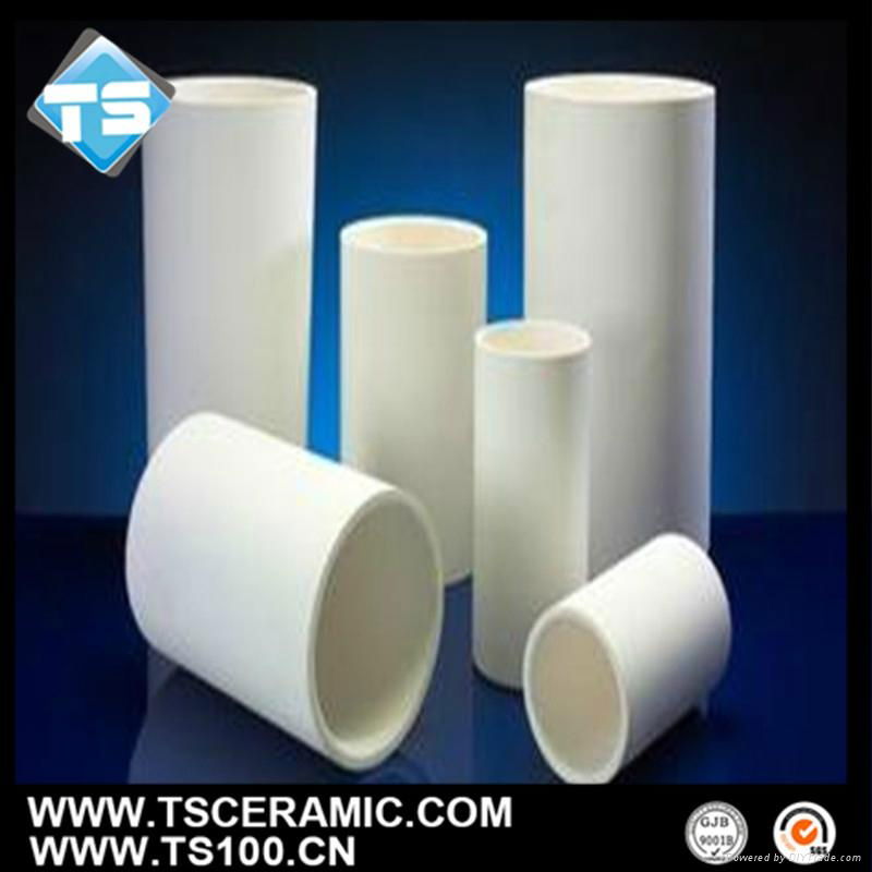 92  96 Large Diameter  Alumina Ceramic Straight Pipe Price 2