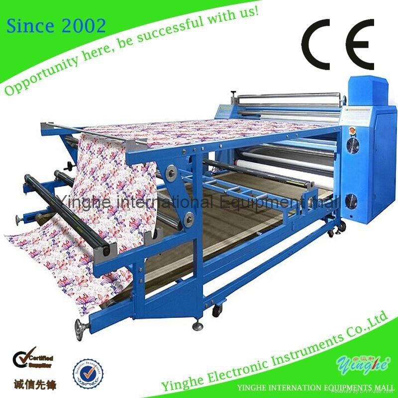 CE roller sublimation heat transfer press machine for garment