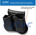 Glock magzine pouch Double magazine paddle pouch full-auto-glock 4