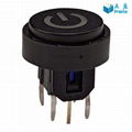 Momentary illuminated Tact Switches With integrated LED 3