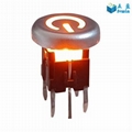 Momentary illuminated Tactile Button With built-in Light LED 4