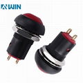 Waterproof latching push button switch 3