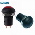 Waterproof latching push button switch 1