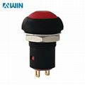 Waterproof latching push button switch 5