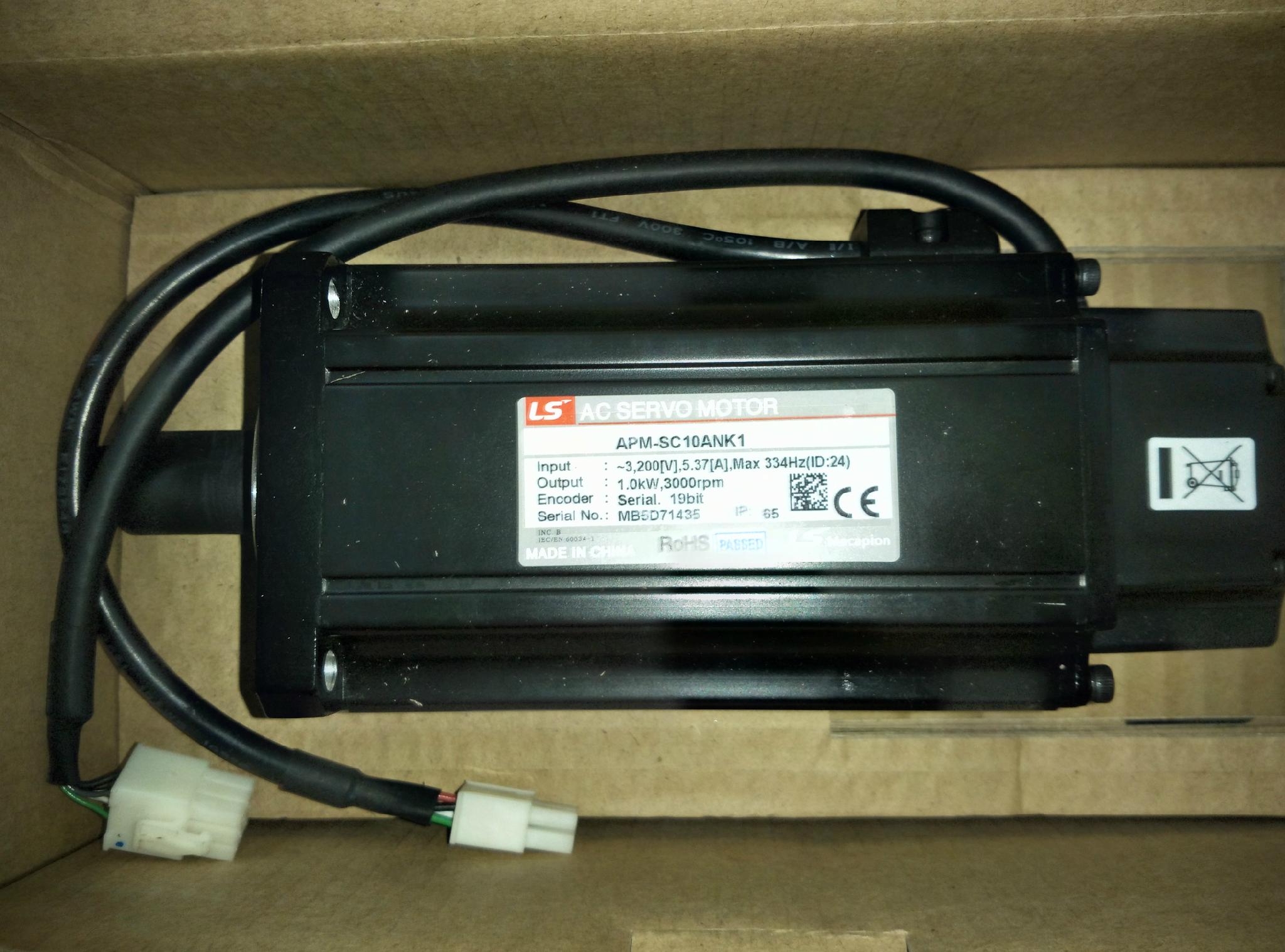 LS 伺服電機（貨期短） APM-SC10ANK1-M6  2
