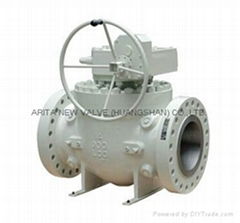 Top Entry Trunnion Mounted Ball Valve