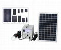 small solar system for lighting 10w