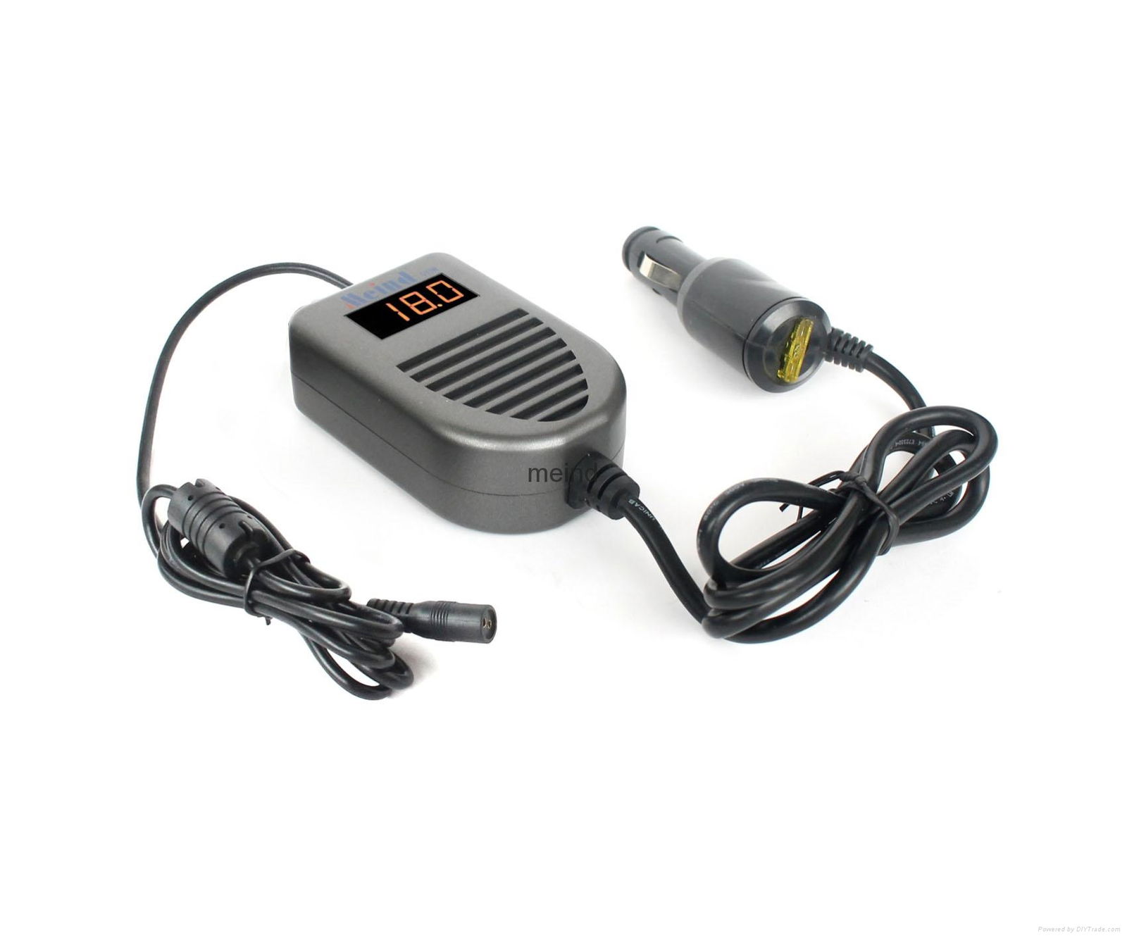 universal laptop adapter  for car use with LCD automatic voltage control