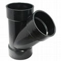 abs drainage fittings DBR#2822 wye 4