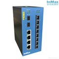InMax i610B 4+4+2G Managed Industrial Ethernet Switches 1