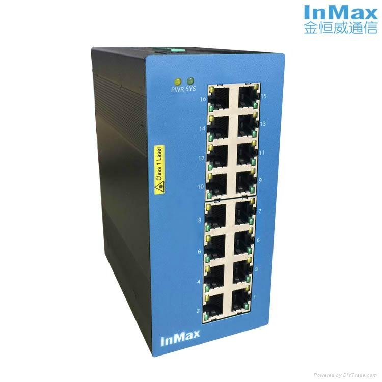 InMax i616A 16 Managed Industrial Ethernet Switches 2
