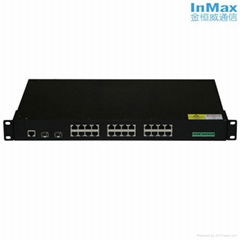 InMax P3626 4G+24Ports Gigabit PoE Managed Industrial Ethernet Switches